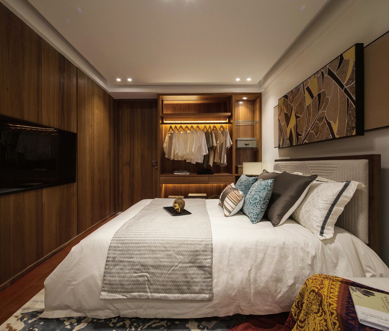 90㎡东南亚风昆明东盟森林B2户型示范单位 5+2设计-11