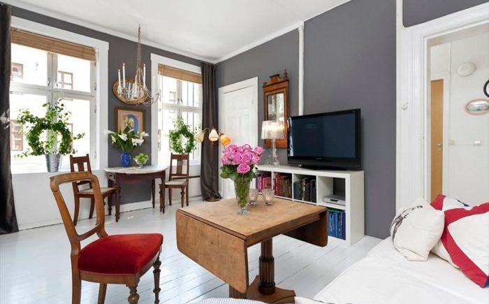 小面积斯堪的纳维亚风格公寓设计-3