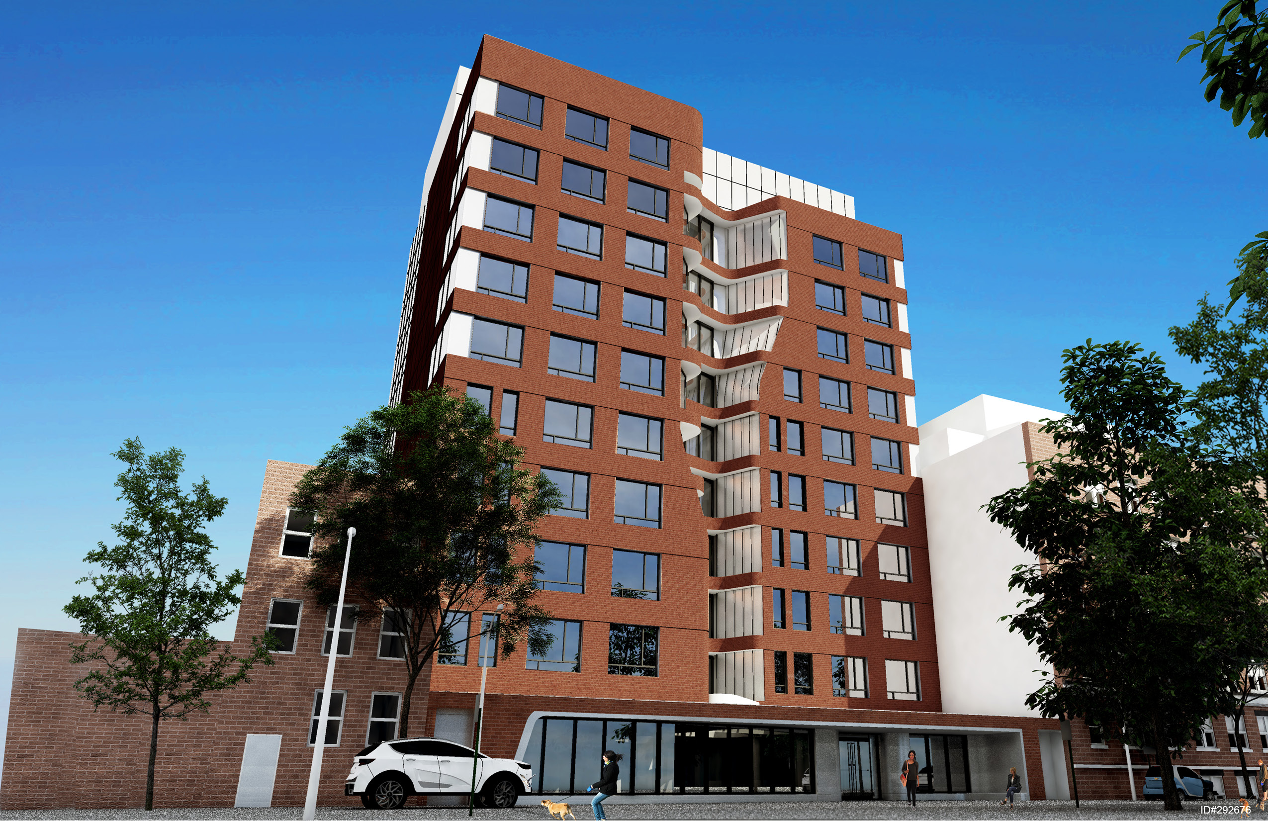 普拉特学生住宅“虚空塔” | 创新共享空间与历史砖校园的融合-0