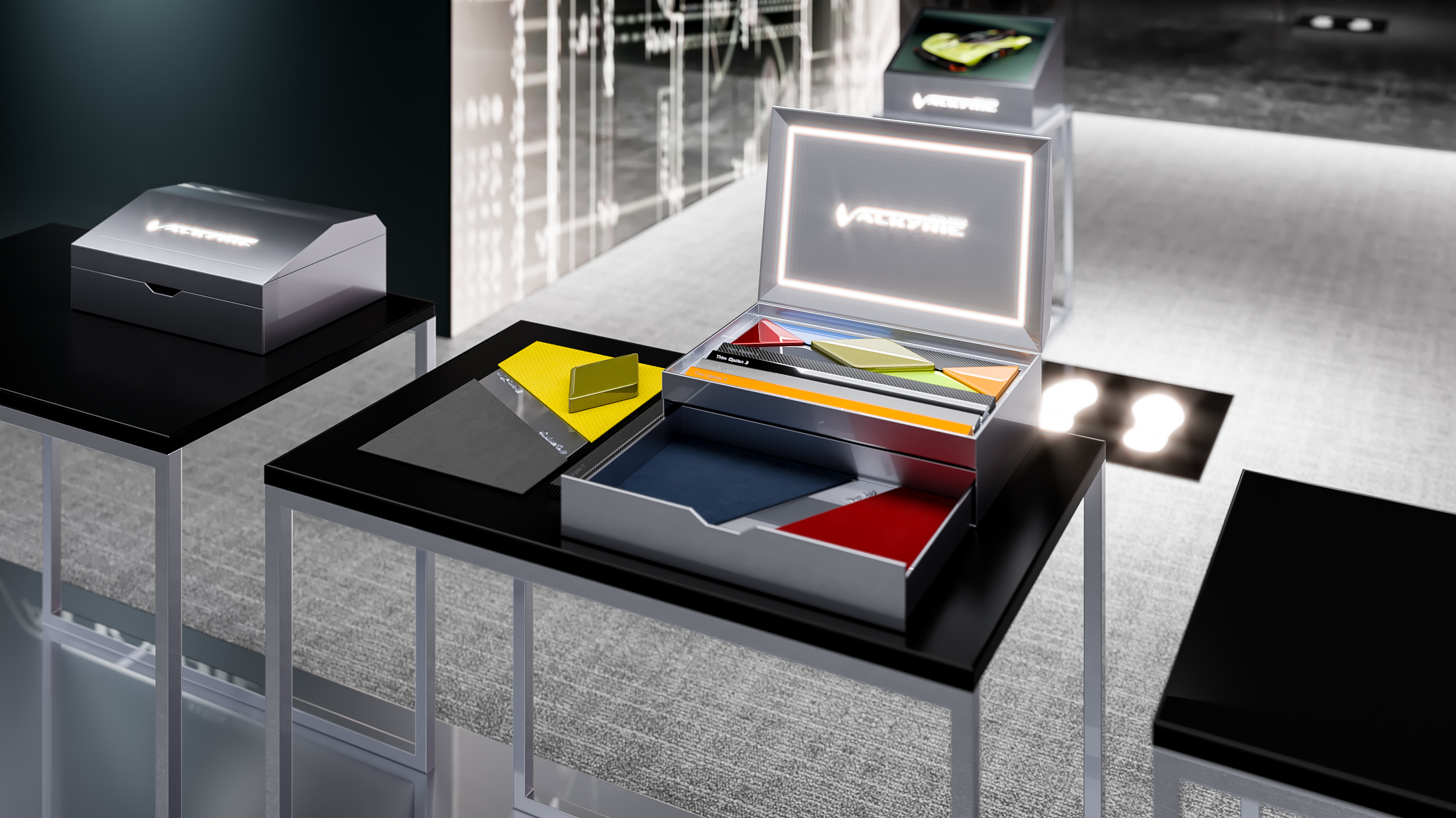 Aston Martin Valkyrie 展示柜设计丨英国-9