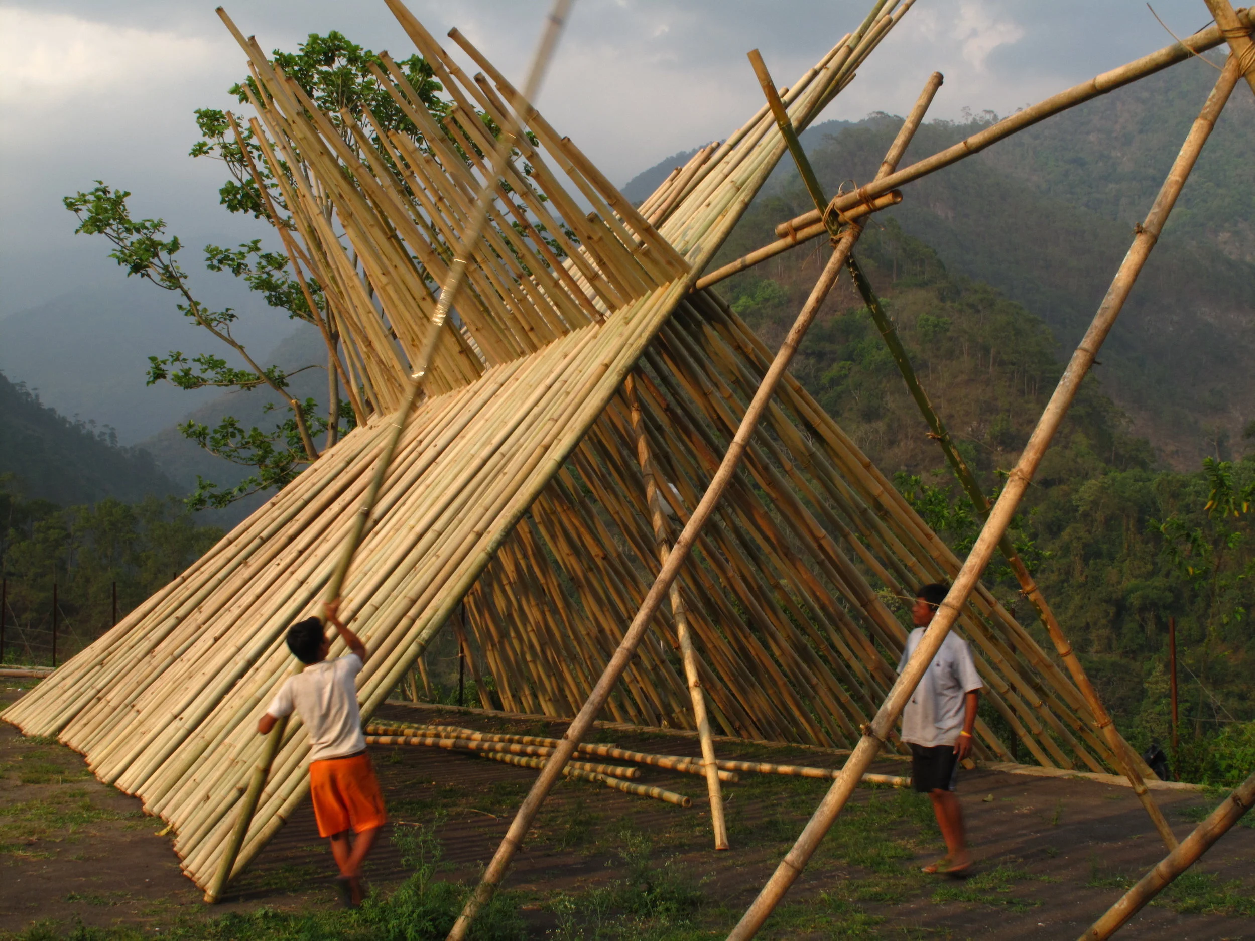 不丹总督府竹屋丨INBAR,ABARI-2