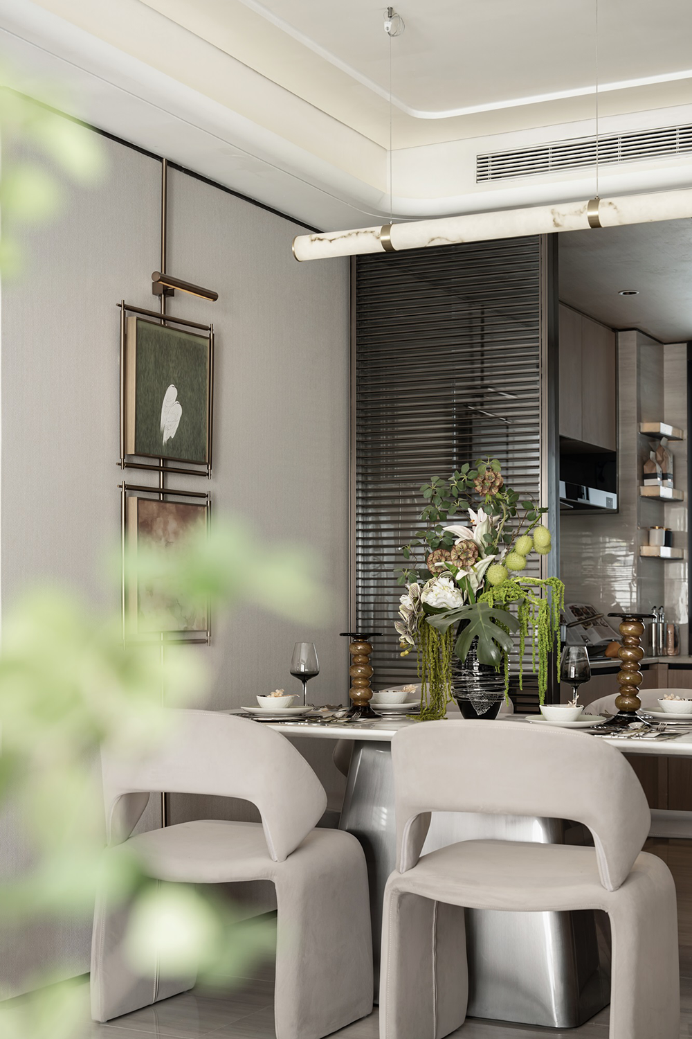 孝感九烨鼎观如院小区大堂,样板间丨中国孝感丨太谷形上-62