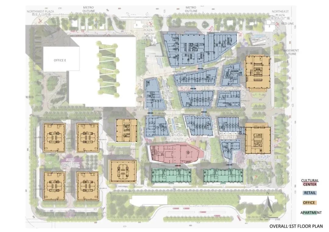 广州萝岗绿地中央广场 | 多维空间,丰富城市内涵-24