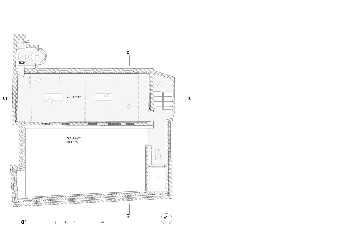 吉尔伯特与乔治中心丨英国伦敦丨SIRS Architects-22