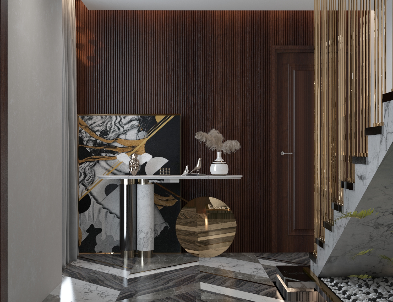 双拼别墅接待处丨埃及-3