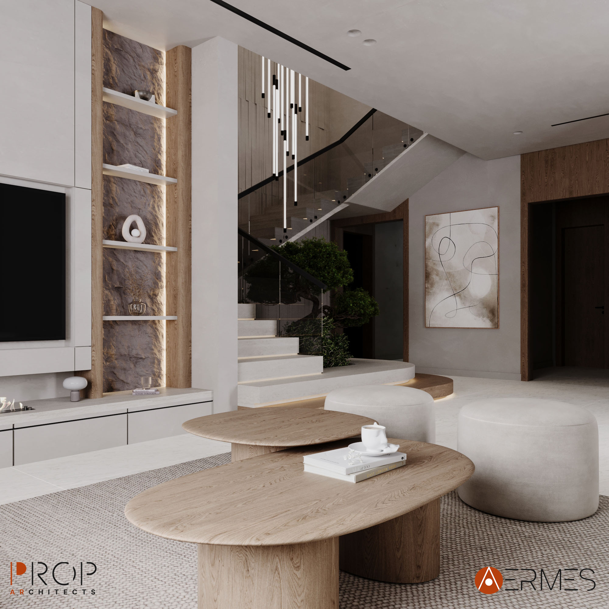 INTERIOR VILLA DESIGN（别墅室内设计）丨沙特阿拉伯吉赞丨PROP & AERMES ARCHITECTS-8