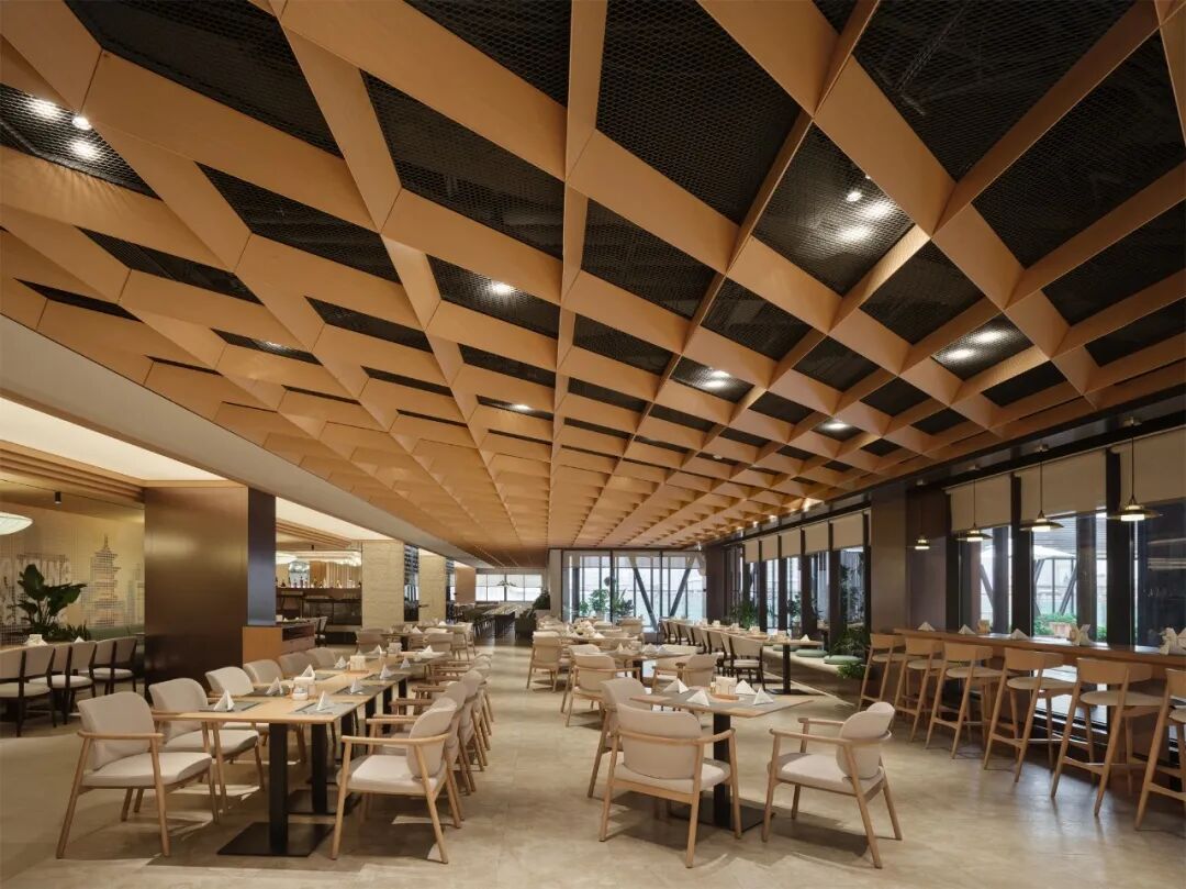 鹏欣(南京)水游城洲际假日酒店FEAST餐厅丨中国南京丨COLORFULL昱景设计-32