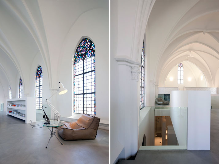 Church conversion into a residence in Utrecht by Zecc-33