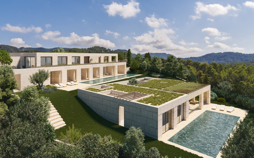 18 位建筑大师的伊维萨岛私人别墅设计,自然融入奢华-93