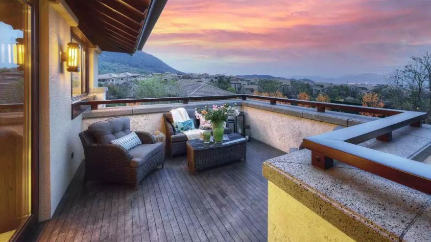 《富春新山居》 | 万科公望森林别墅自然生长的设计之美-61