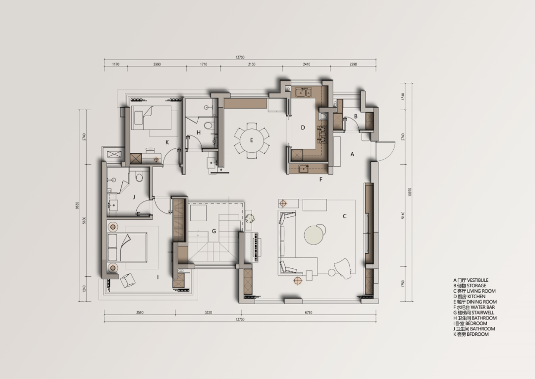 重庆鲁能泰山七号私宅丨中国重庆丨品辰设计 PINCHEN DESIGN-45