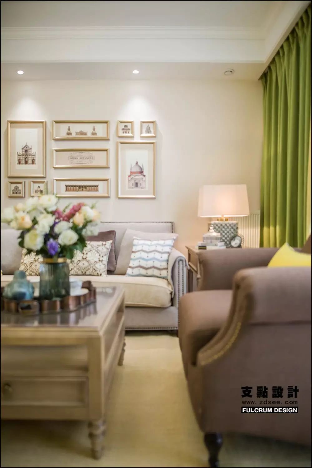 现代美式家居，打造温暖阅读空间-23