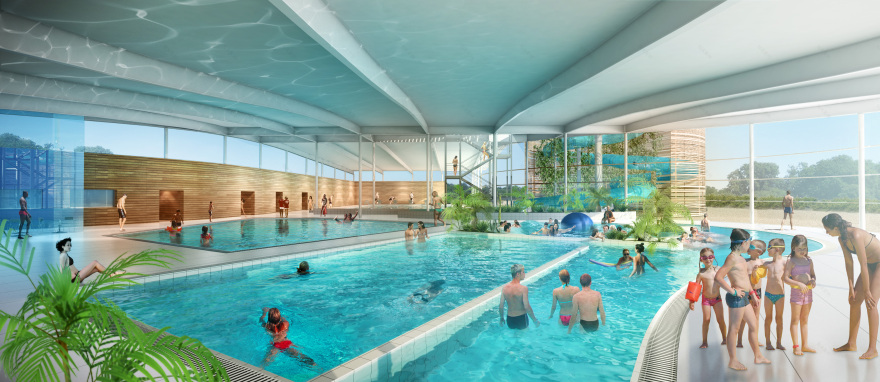 Aquatic Centers & Pools - 3D Visualization (Archive)-17