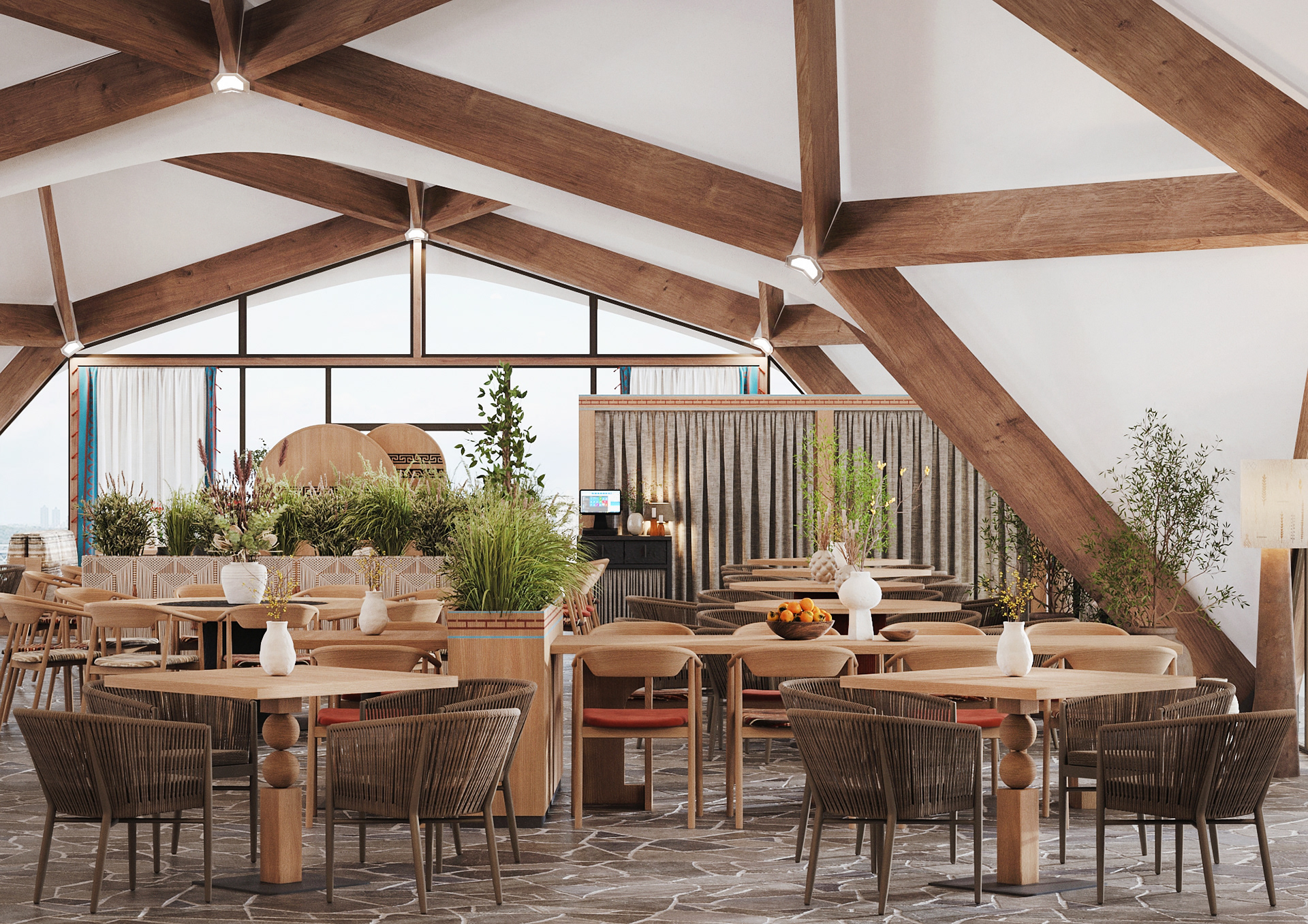 帐篷式餐厅宴会厅丨Skalkina Valeriya等四人-16