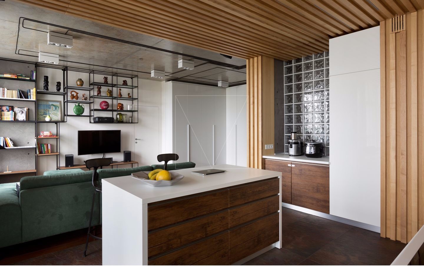 80m²乌克兰轻工业风公寓  Sergey Makhno Archit-3