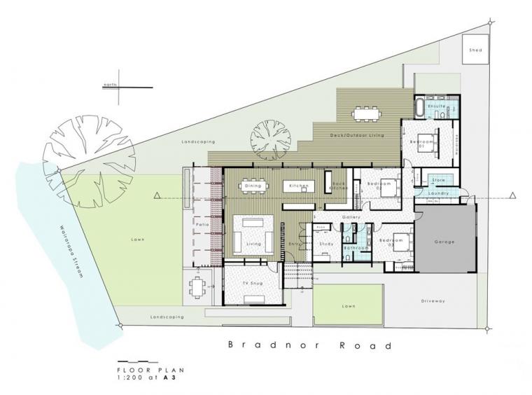新西兰Bradnor路住宅-20
