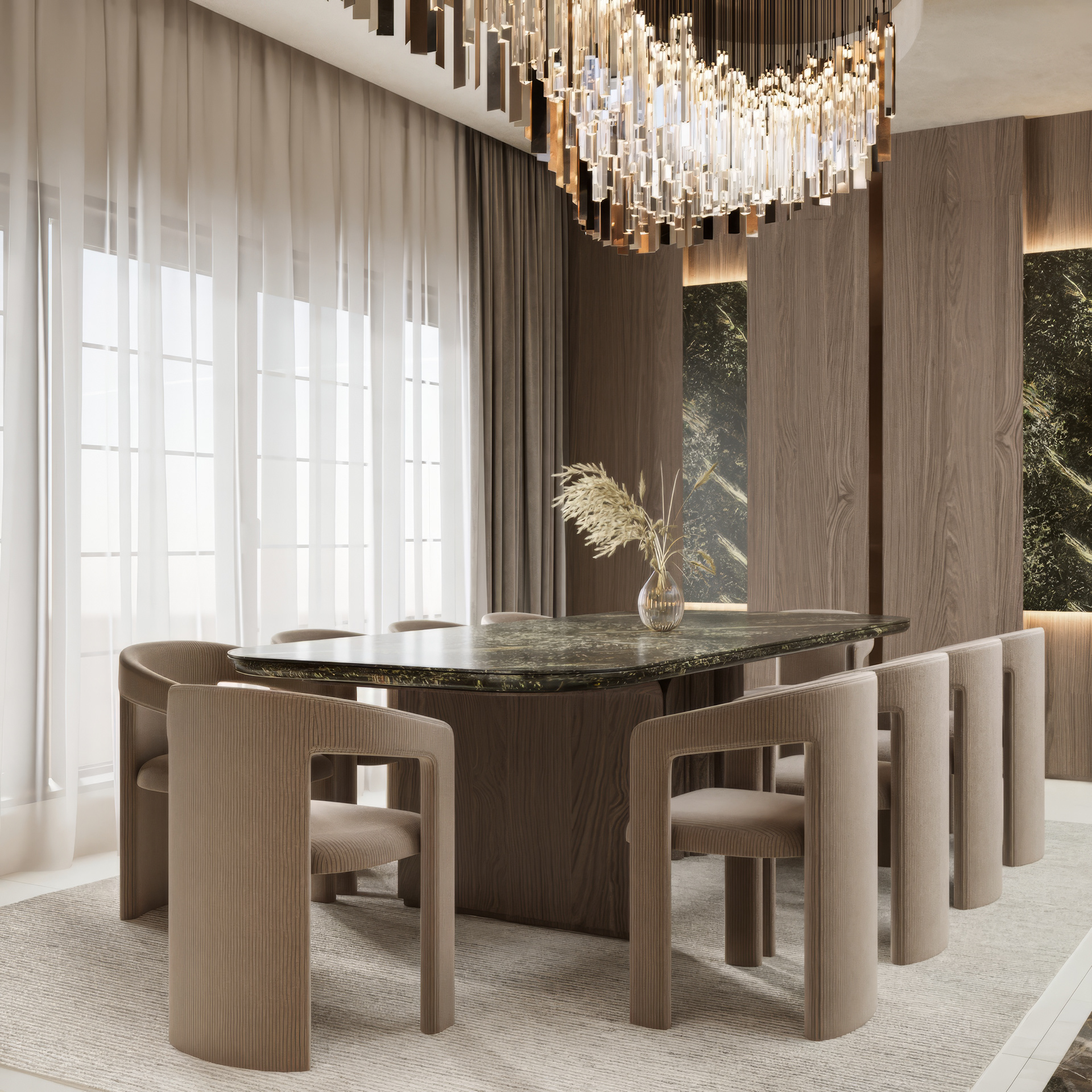 现代议会厅与餐厅设计-14