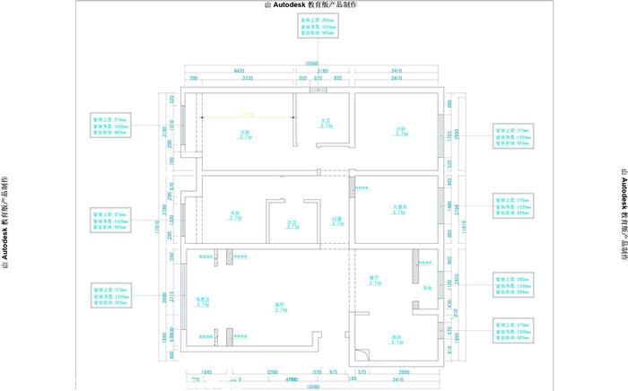 
160平固安孔雀城 简欧 -3