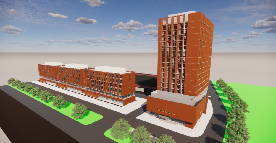 赋能职业教育体系建设！中建八局烟台工程职业技术学院南校区项目启用-58