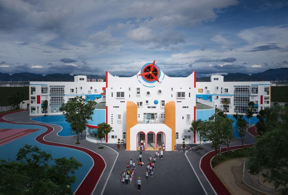 纸飞机幼儿园丨中国云南丨迪卡设计团队-55