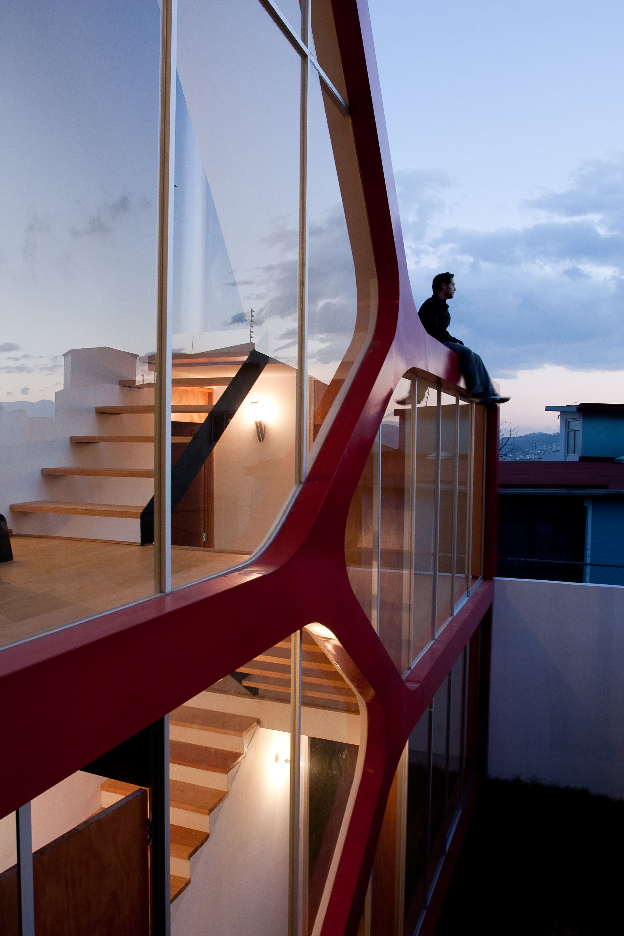 墨西哥 ATZ 住宅,模块化设计融入自然地形-1