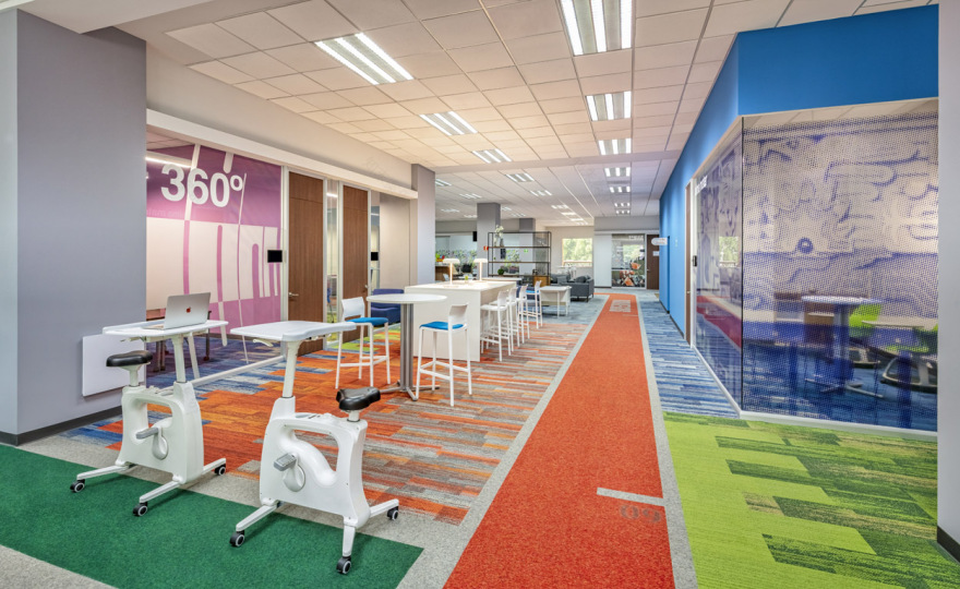 墨西哥 TEC 科技大楼 | 温暖有趣的办公学习空间-8