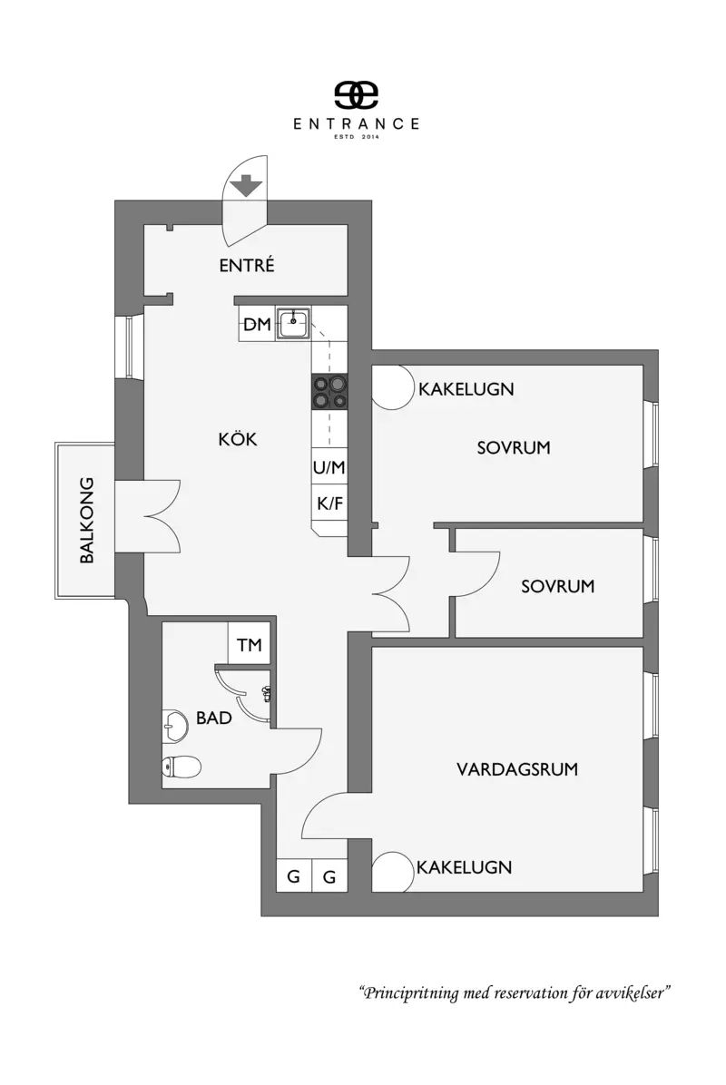 瑞典哥德堡温馨家庭公寓的现代改造-27