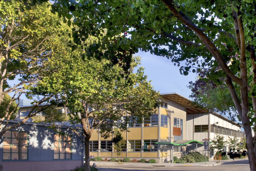 旧金山 20 世纪工业风绿色办公楼-27