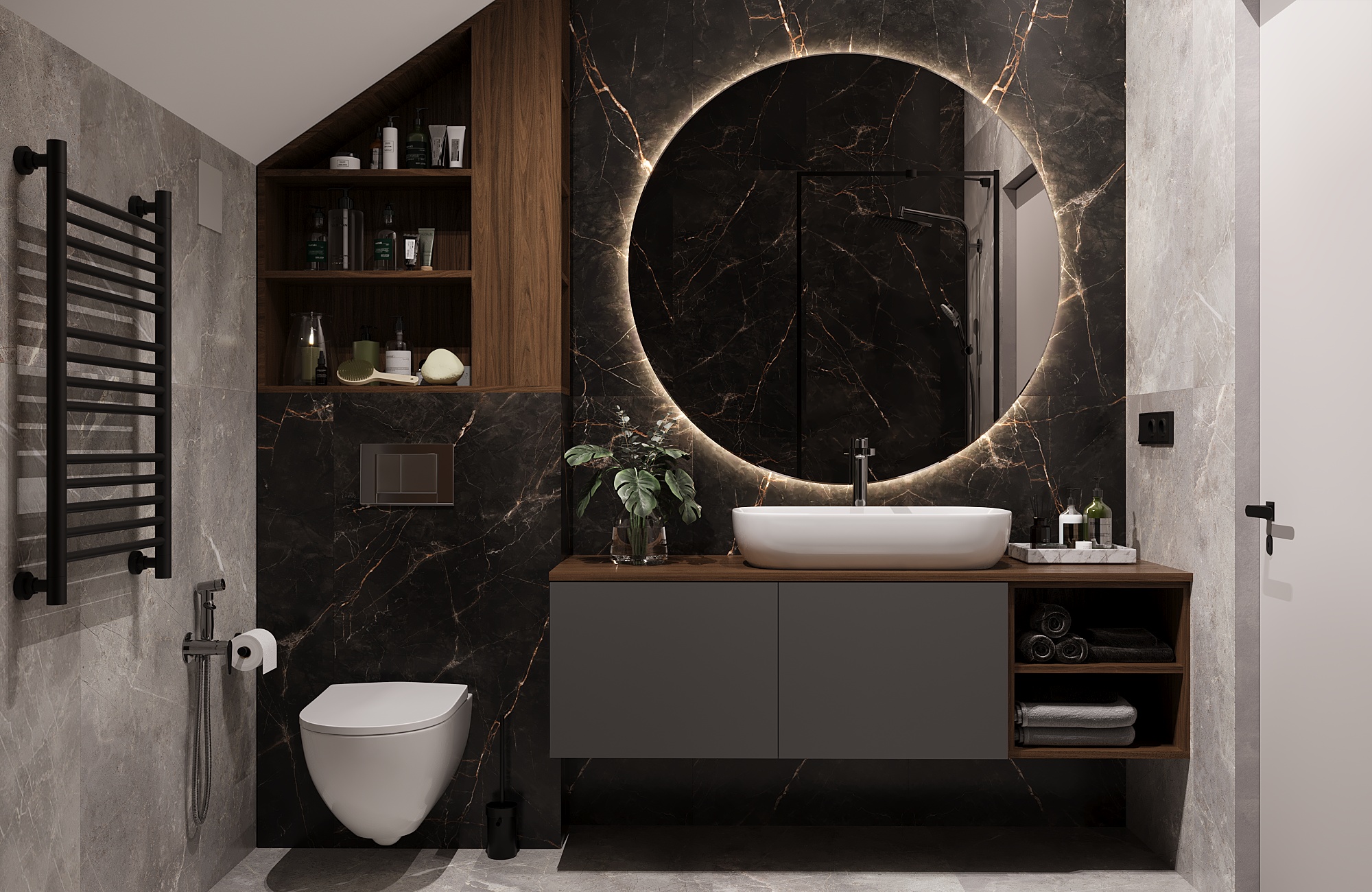 Second Floor of a Townhouse|Kids’ Room & Master Bedroom-9