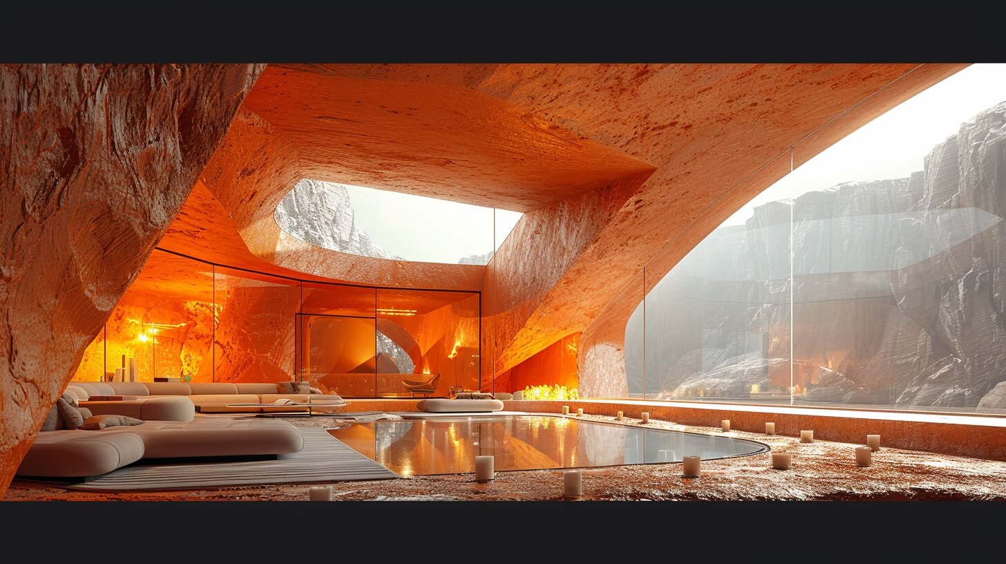 琥珀宫丨阿联酋迪拜丨Green Clay Architecture-7