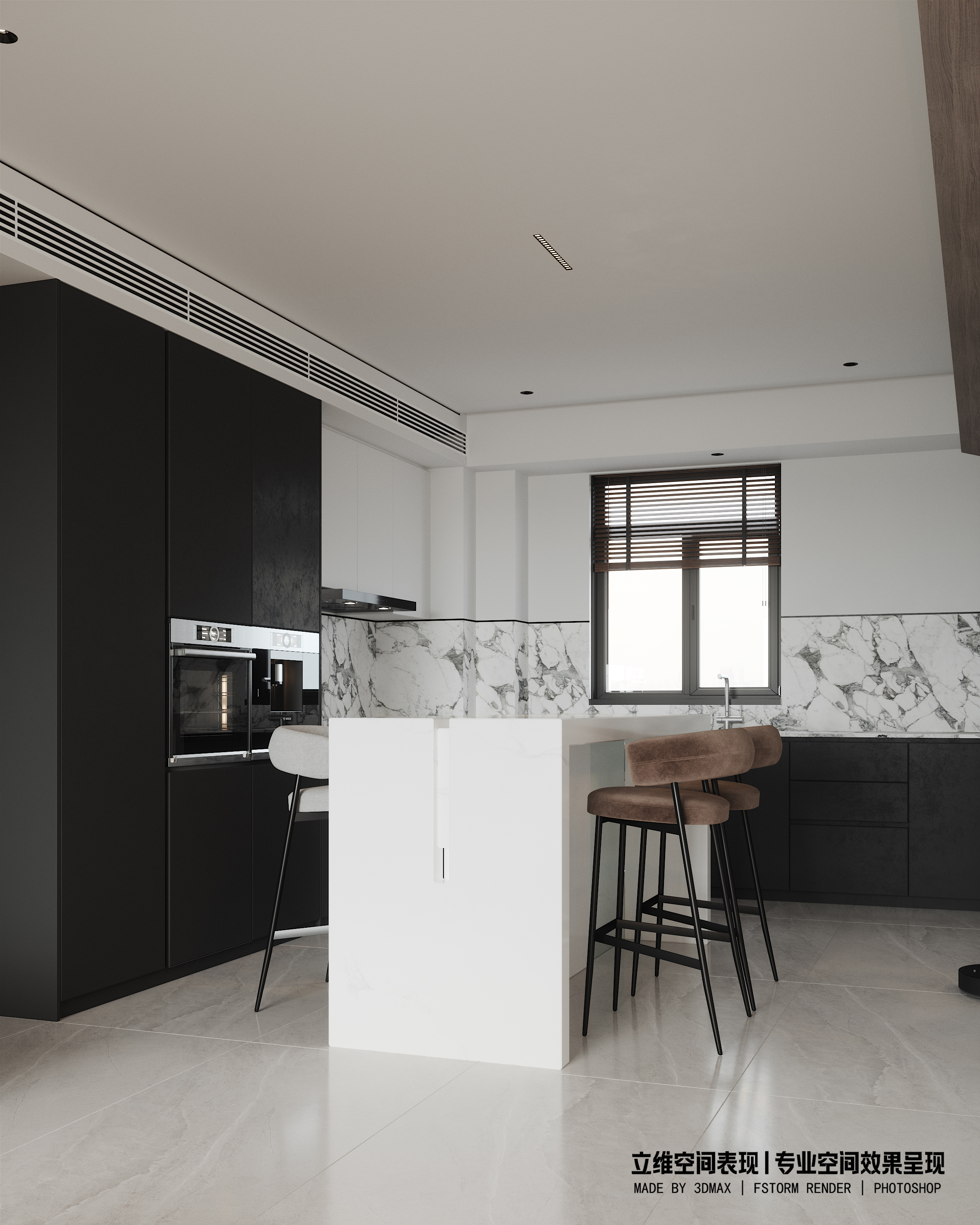 铂悦府现代家装客厅丨李逸-7