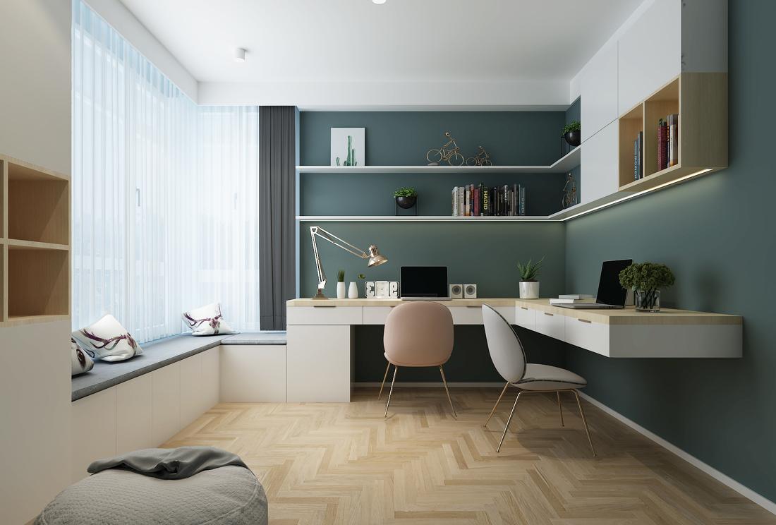 清和 91㎡小户型，功能分区与北欧风格完美融合-19