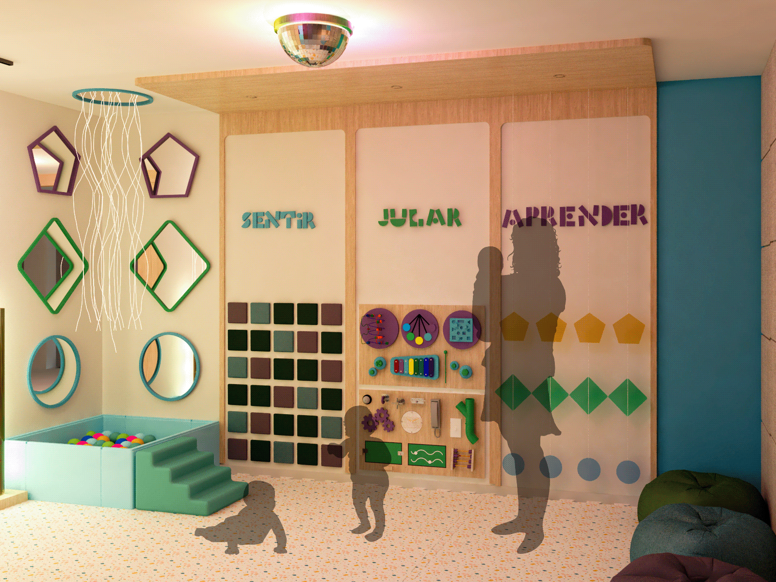 SUPER BABIES GYM室内设计项目-27