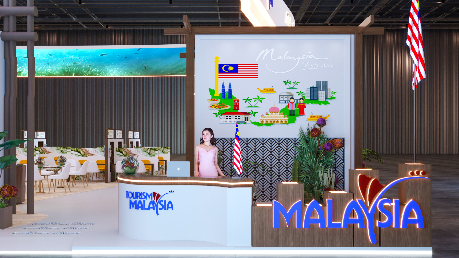 Malaysia Pavilion at Arabian Travel Market 2024-8