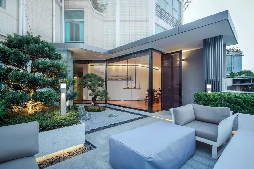 新中式茶舍 | 木质古典水墨空间-25