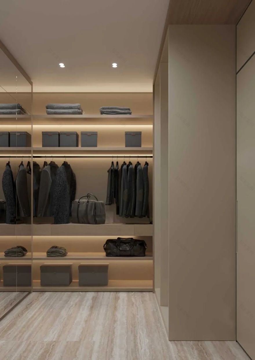 胡桃木打造现代简约豪宅丨Ab Architects-37