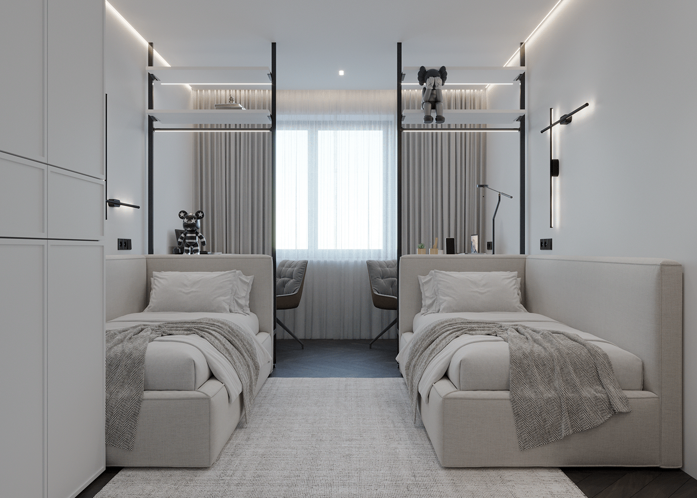 现代简约风住宅  干净清爽又治愈！-19