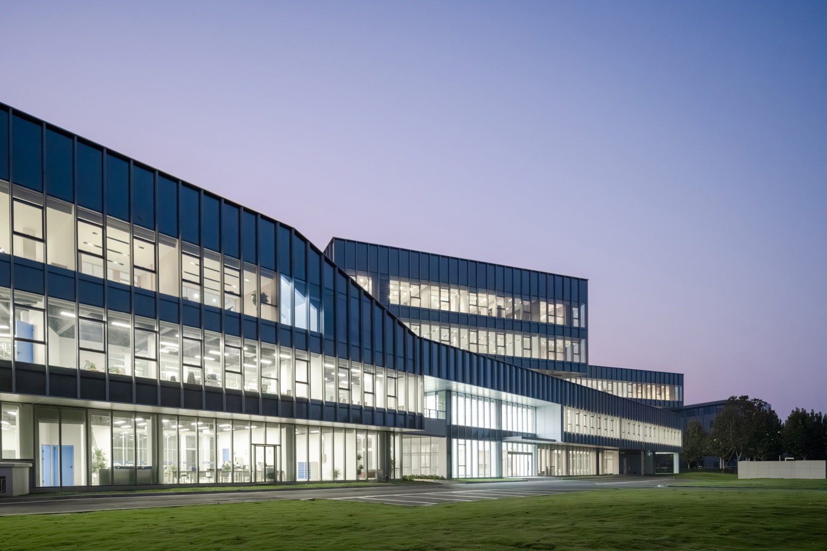 中达科技办公综合体丨中国浙江丨上海半场半地建筑设计工作室-73