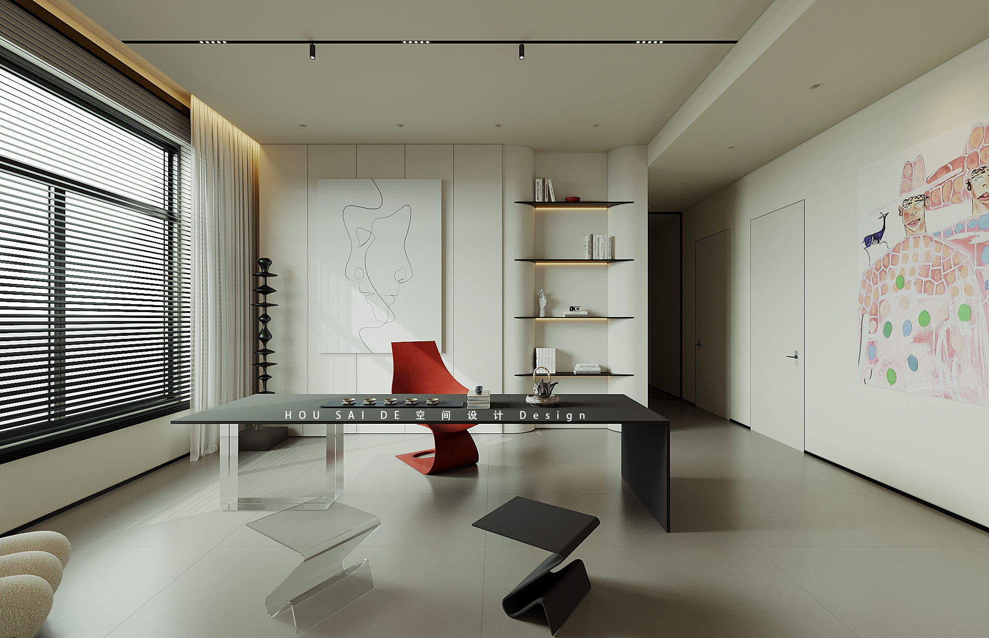 极简风格室内设计丨中国河北丨HSD 设计-23