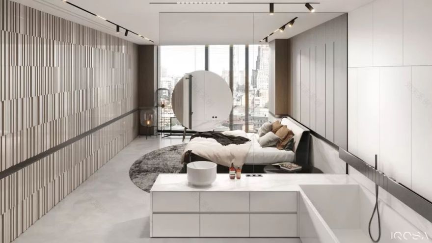 乌克兰 IQOSA 工作室打造野性公寓,粗犷与精致的完美融合-90