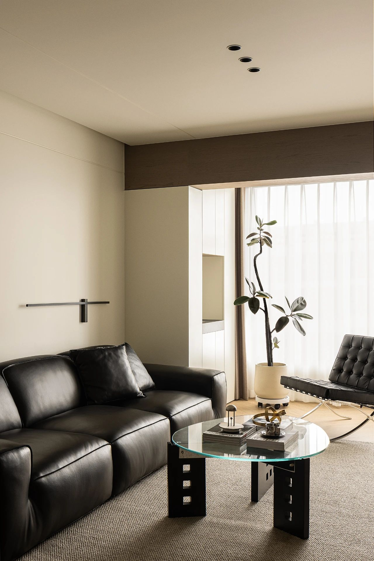 黑白格调丨中国台州丨台州本末空间设计有限公司-15