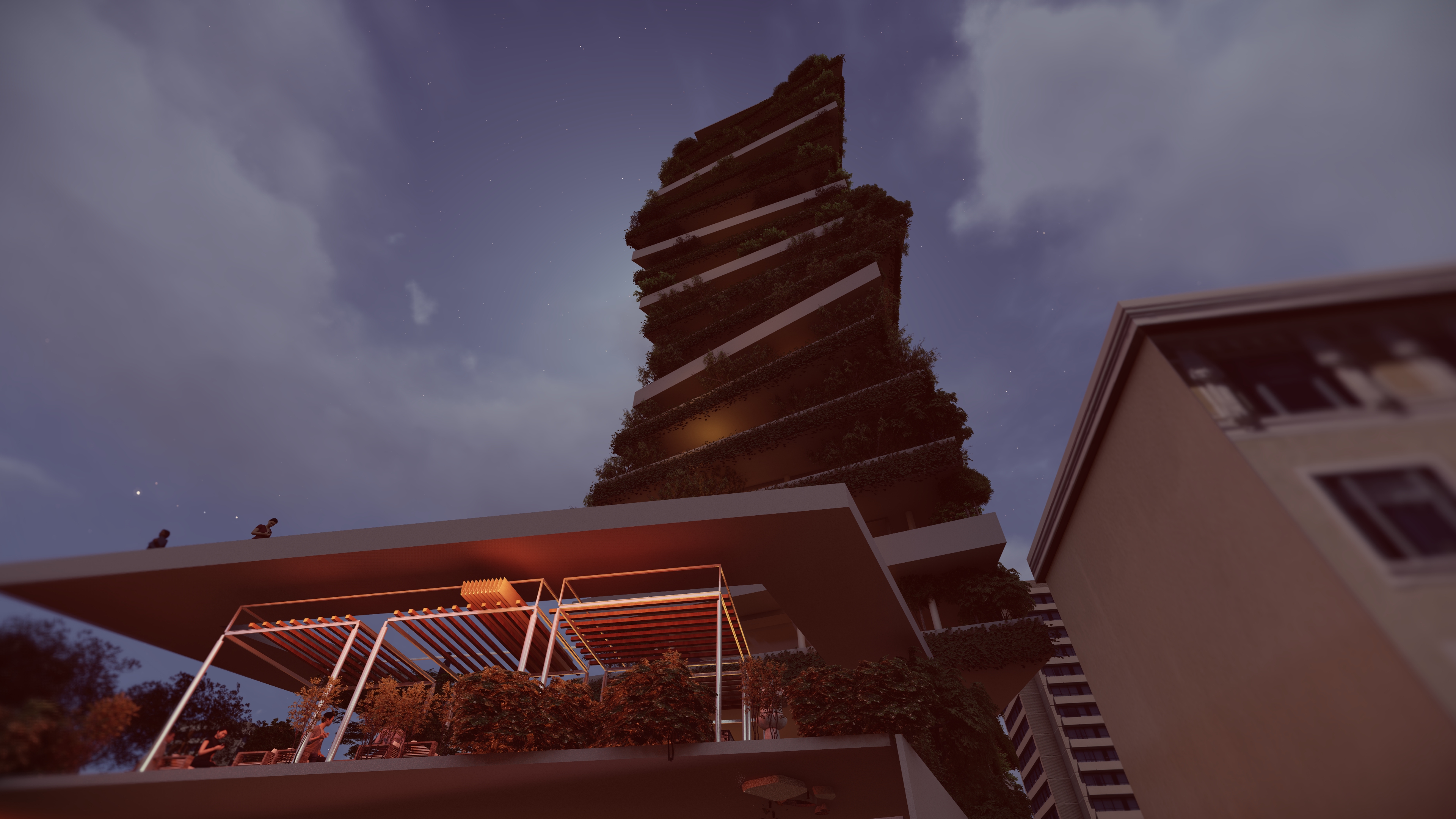 达尔班德绿色大厦丨伊朗德黑兰丨Padideh Kohan Boom-38