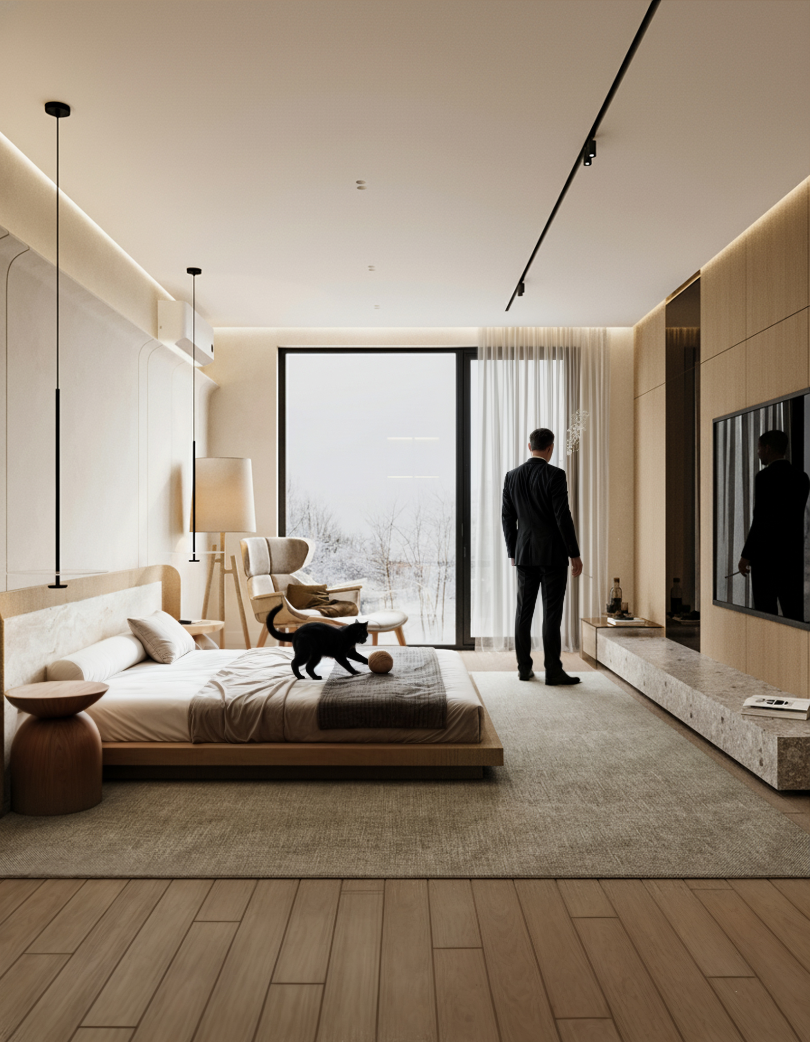 KSA BEDROOM room 01室内设计项目丨沙特阿拉伯-14