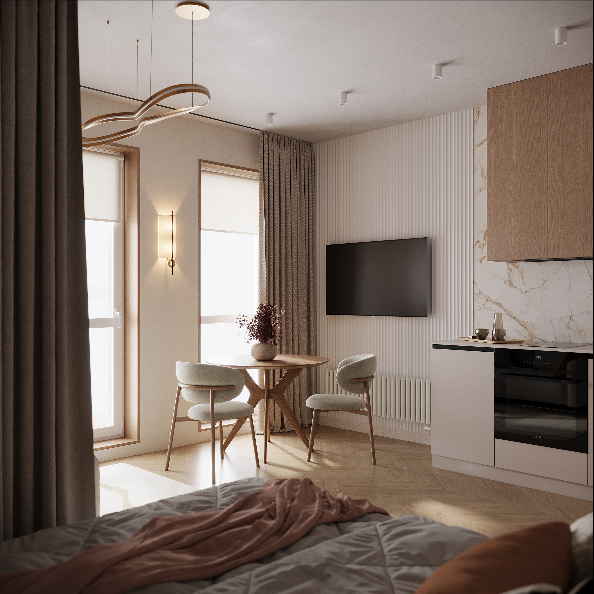 An apartment for a young women-0