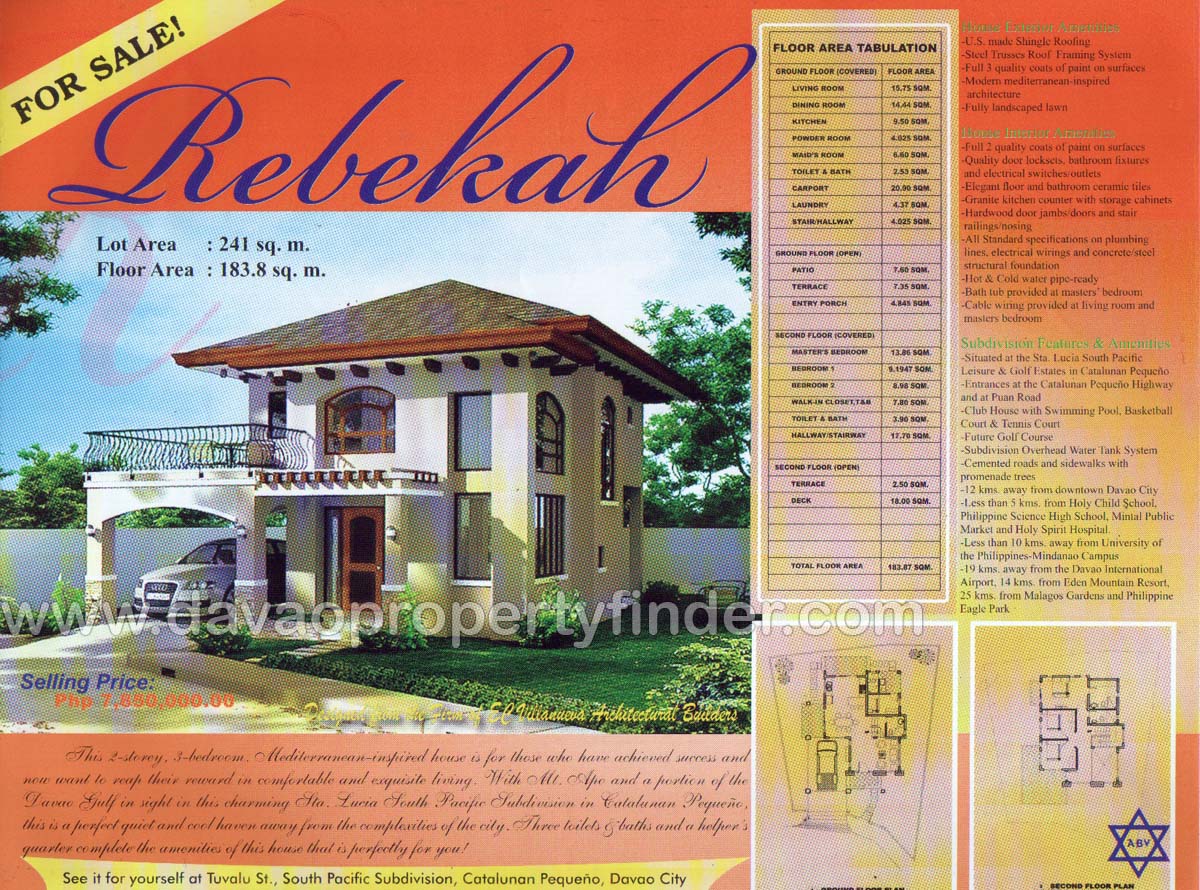 地中海风格带阁楼房屋设计项目-15