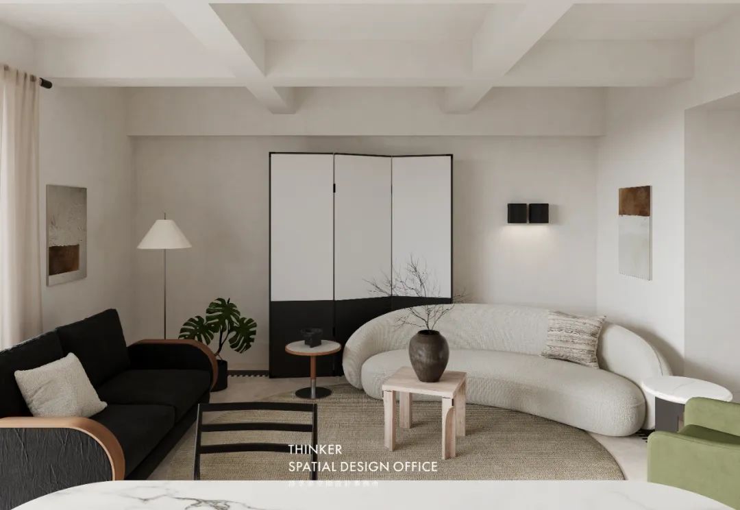 绿色密语 · 折衷自然风家居设计丨诗享家设计-33