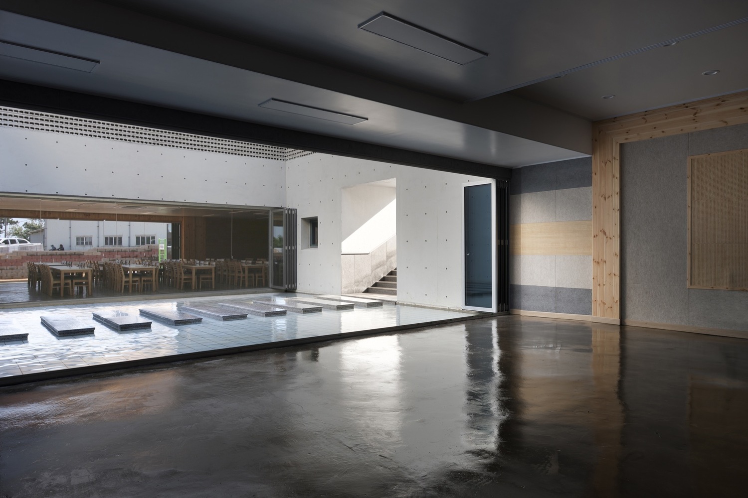 岛居社区中心 | “水”中围出的公共空间-54