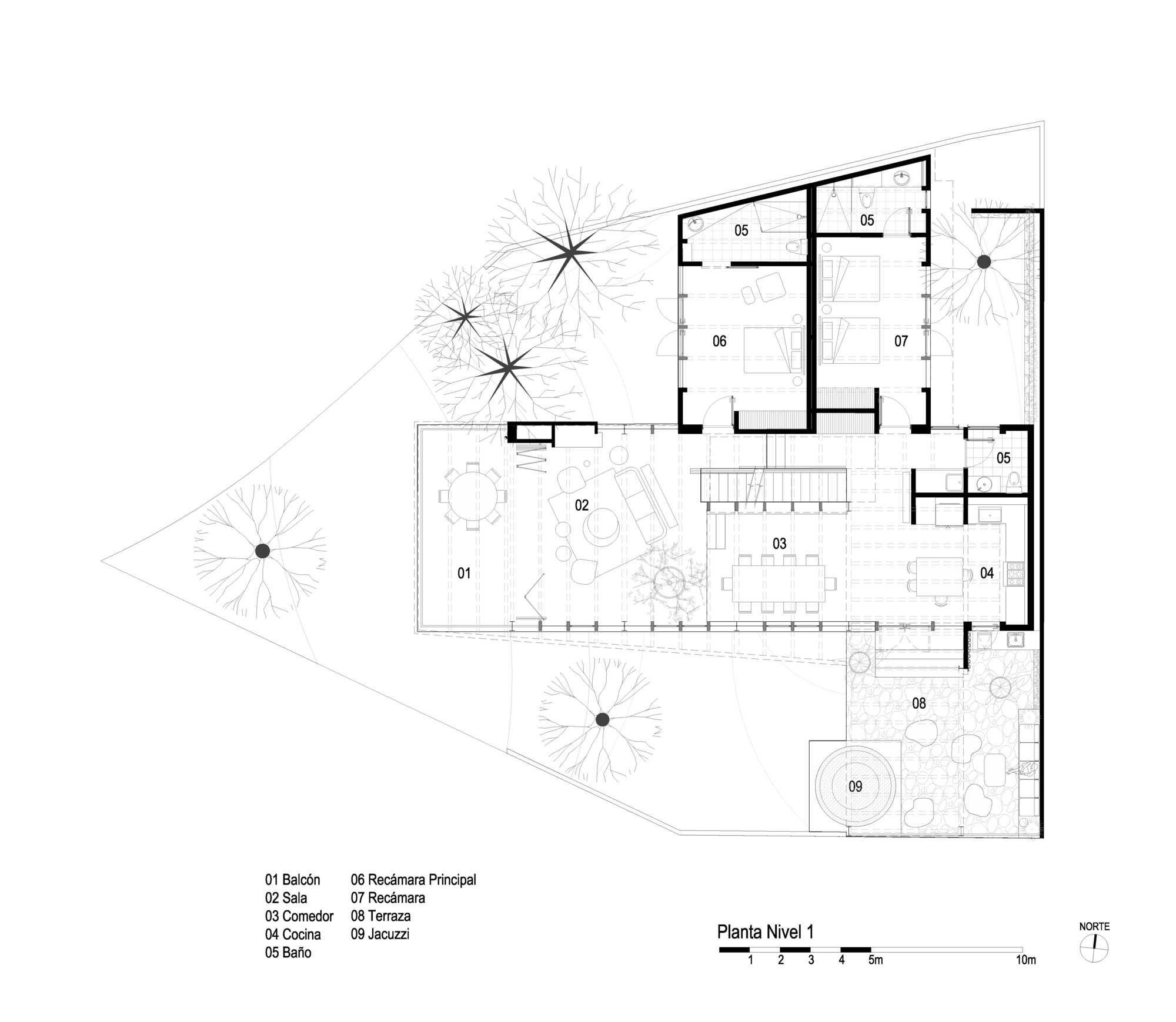 瓦莱住宅丨墨西哥丨DAFdf arquitectura Y urbanismo-36