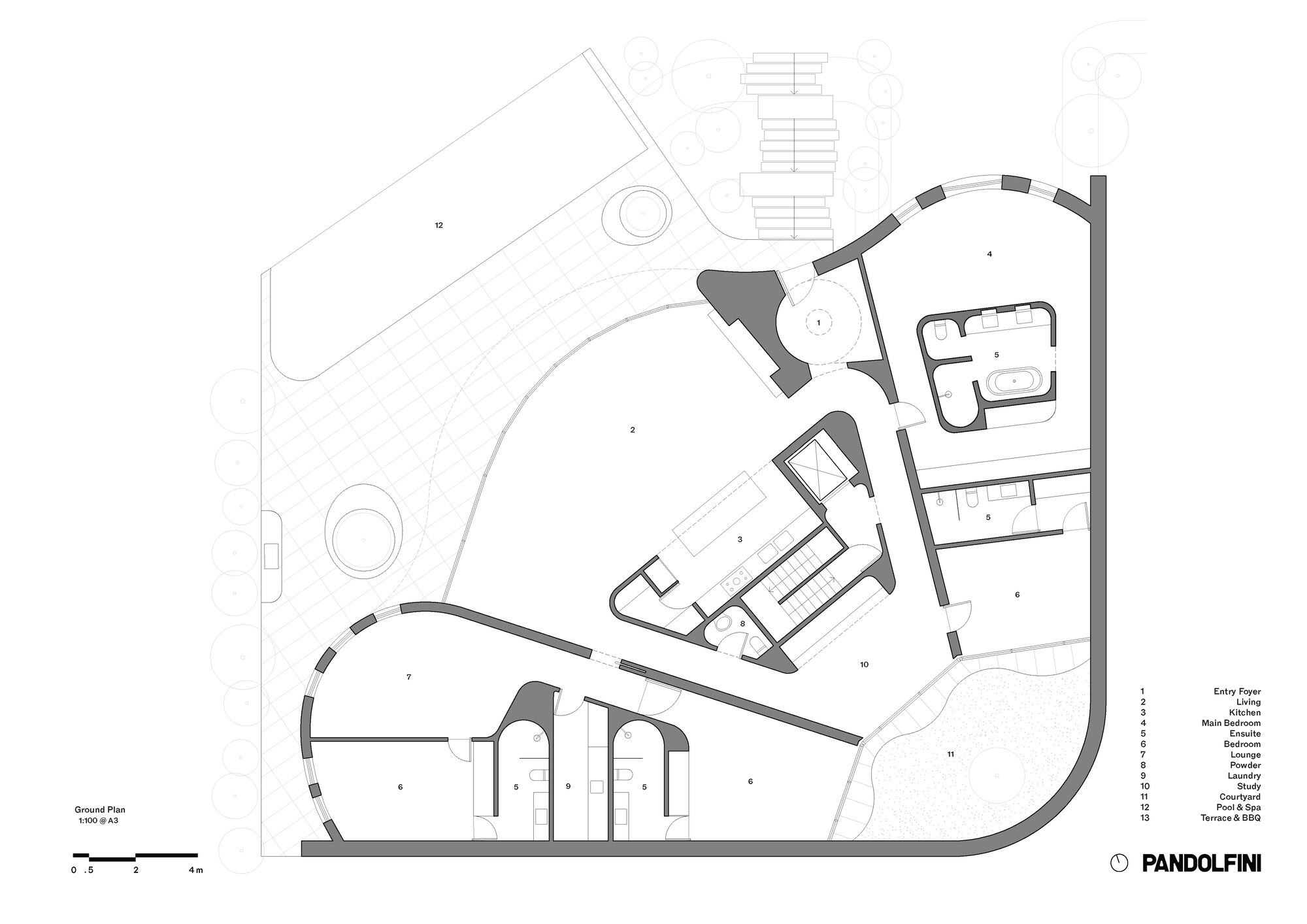 内皮恩角屋丨澳大利亚丨Pandolfini Architects-14
