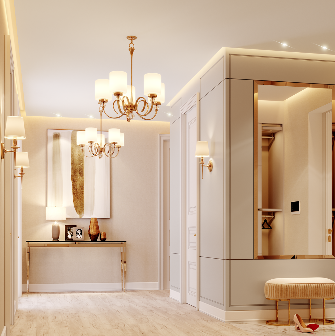 现代轻奢风公寓设计-10